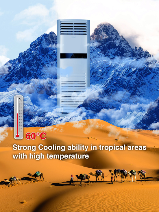 Suzuki air conditioner Strong Cooling floor standing