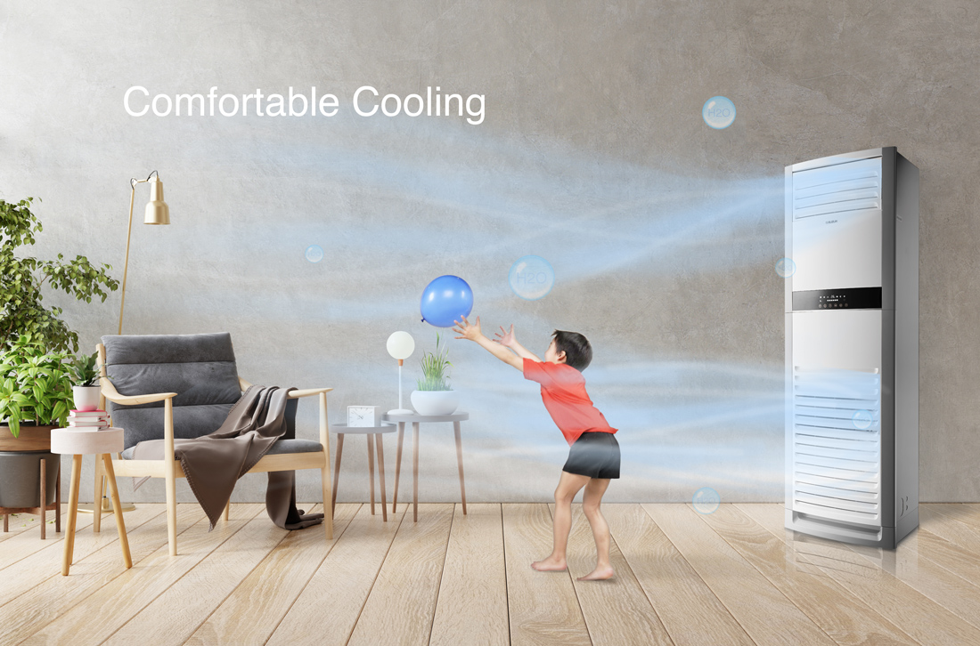 Suzuki air conditioner comfortable cooling floor standing