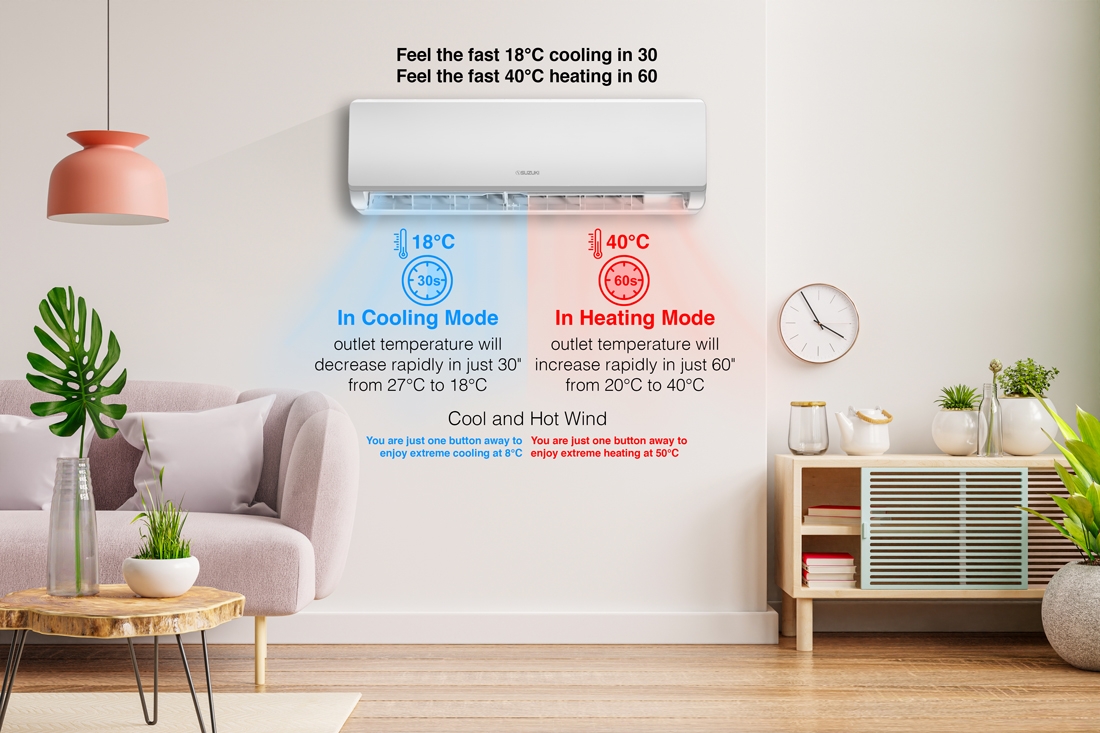 Suzuki air conditioner Experience of temperature