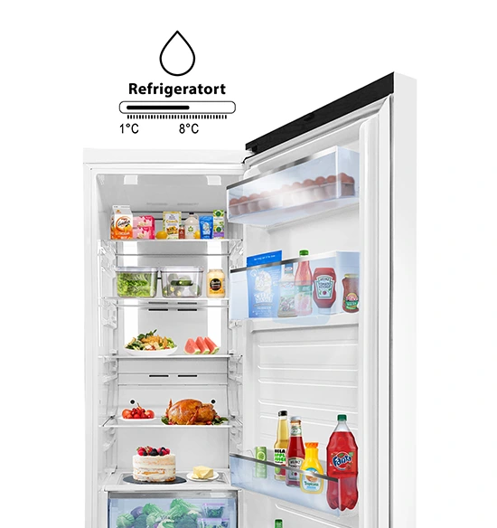 Suzuki One door refrigerator Temperatures feature white